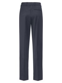 Business Hose Damen Dunkelblau Regular Fit mit hoher Leibhöhe